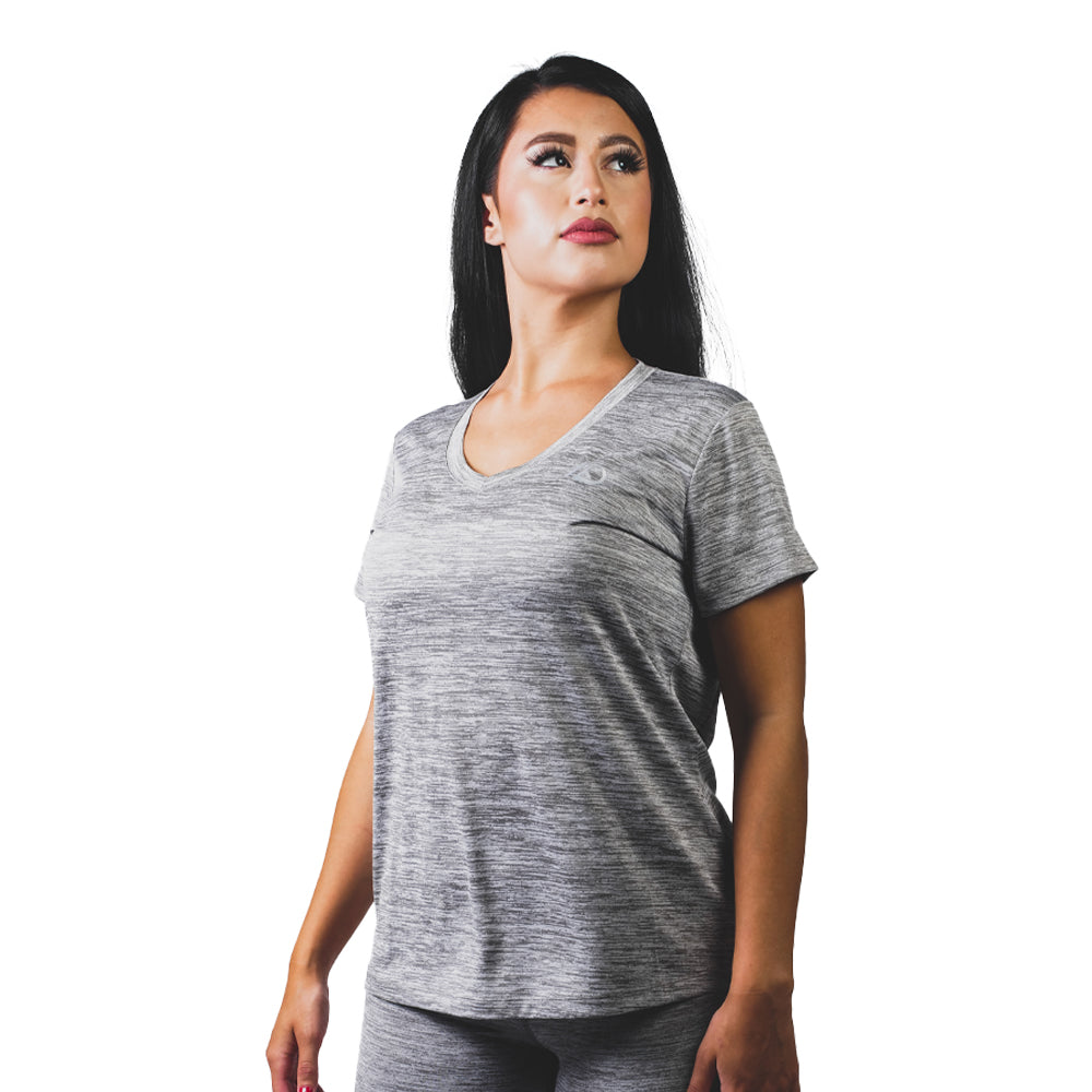 Heather Grey Shirt V-neck
